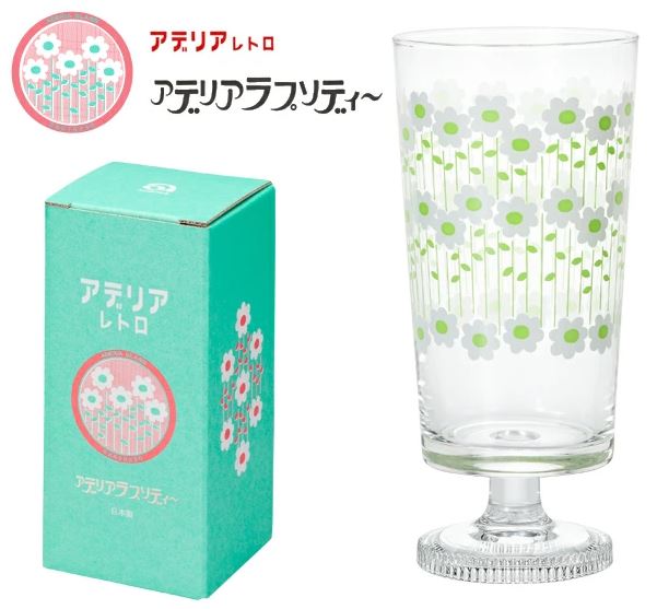 | ADERIA | 昭和時代 | 復古高腳玻璃杯