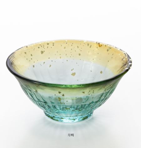 | 津輕琉璃| 爽華系列 金箔清酒杯 (附木盒)