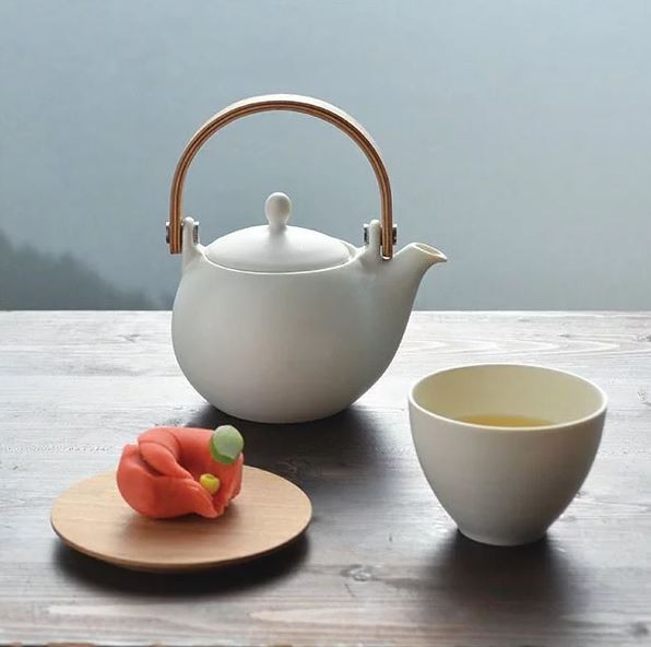 | SALIU | 結-YUI系列 美濃燒手工白瓷茶壺 600ml