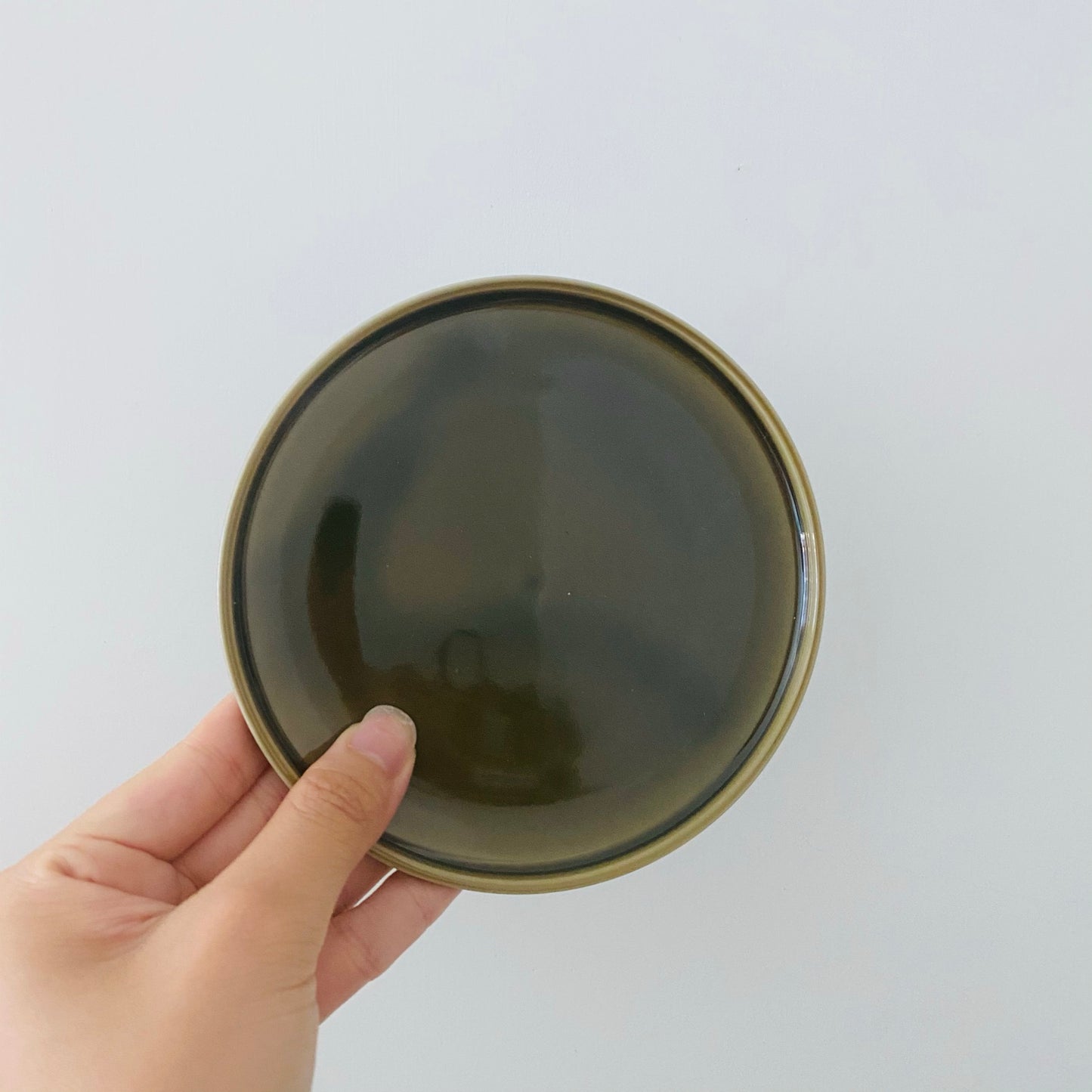 | Tripware | 美濃燒咖啡杯連碟子 | 墨綠色