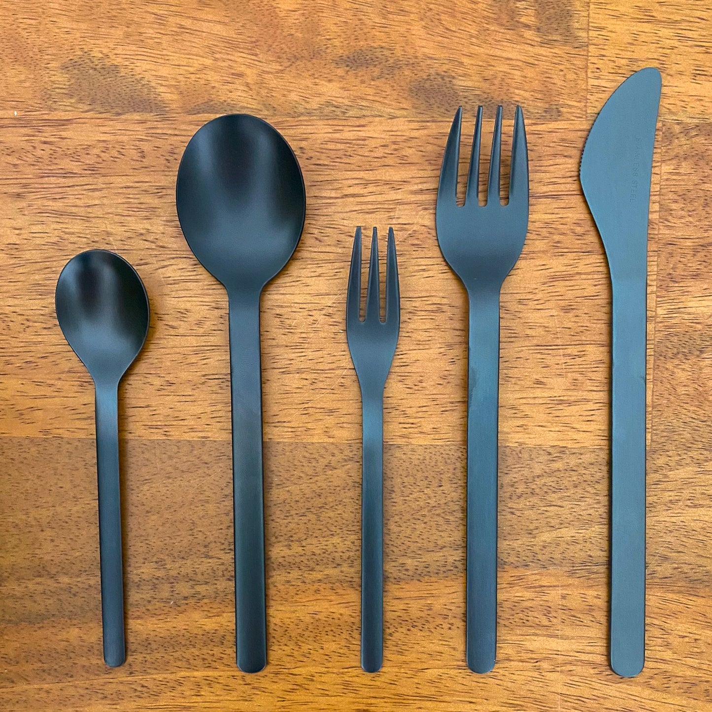 | 日本製 | 燕三条食用級不鏽鋼黑色餐具