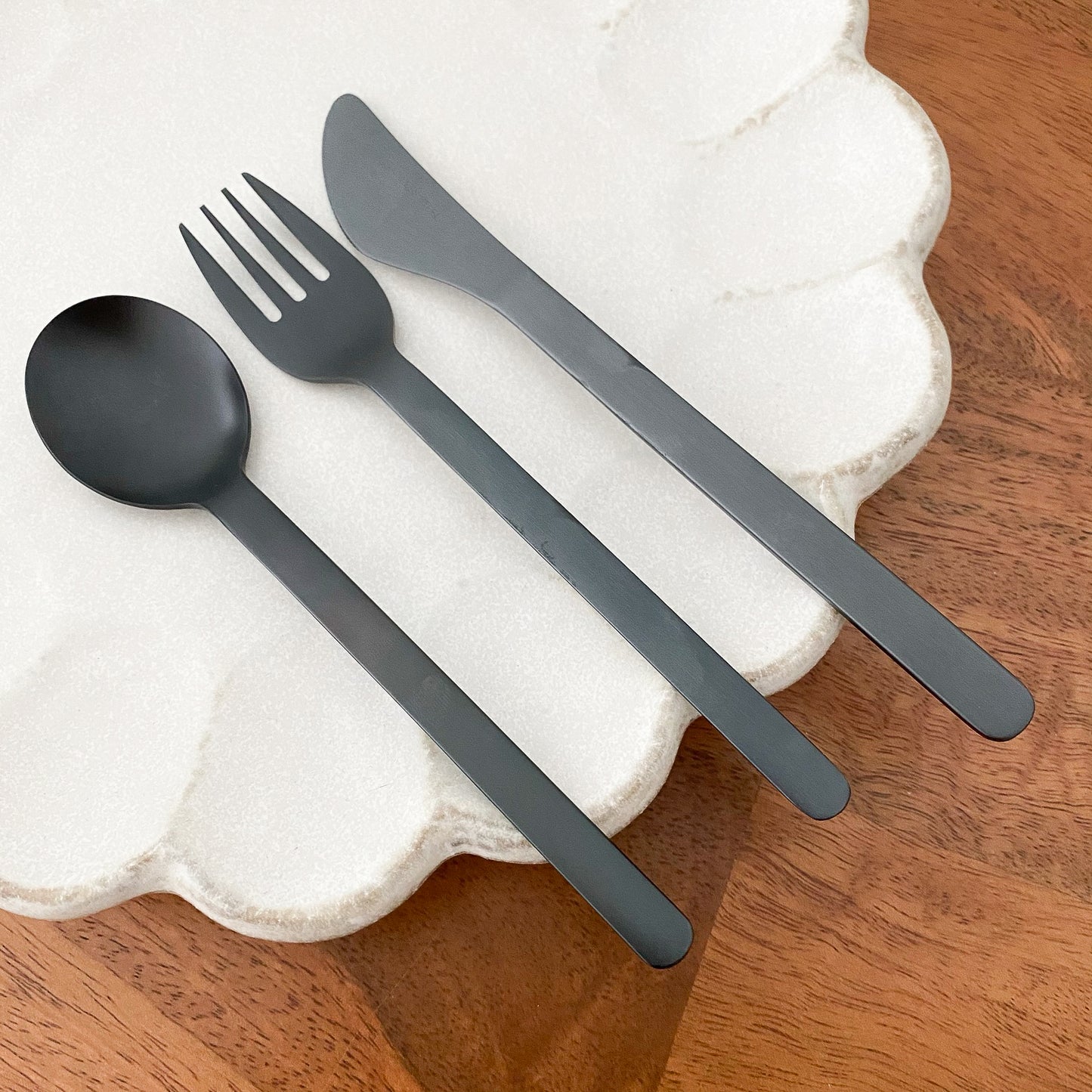 | 日本製 | 燕三条食用級不鏽鋼黑色餐具