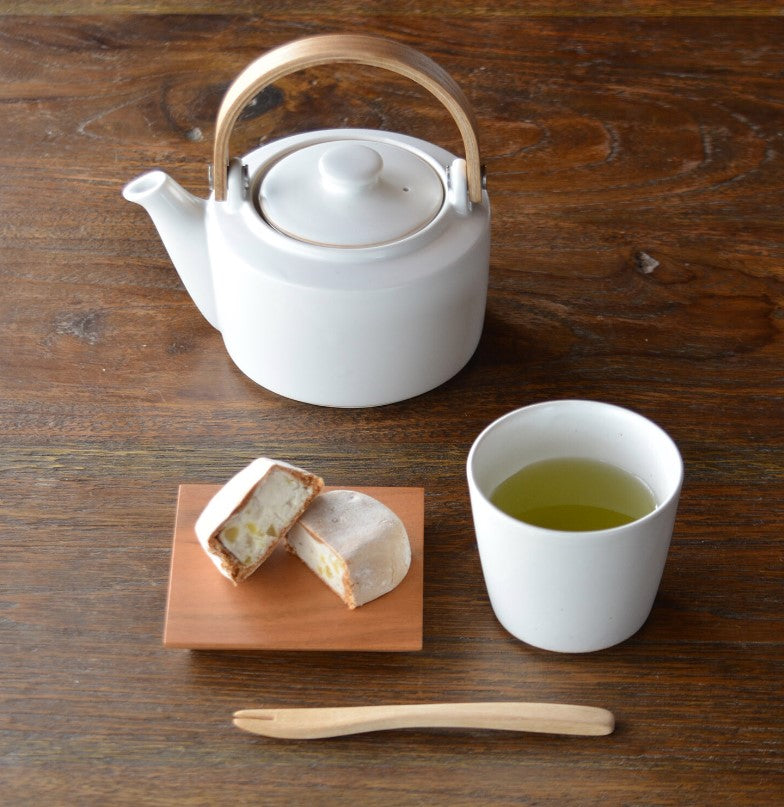 | SALIU | 祥 - SYO系列 美濃燒手工白瓷茶壺&茶杯禮盒套裝