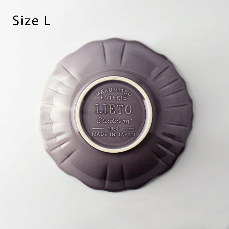 | Studio M'| “Lieto” 盤子 (Size M / Size L  - 2色)