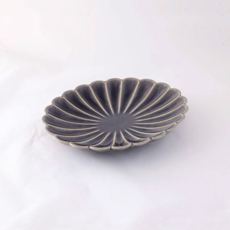 | Studio M'|  Blossom花形20cm 橢圓碟 (紫/ 粉紅 / 白)