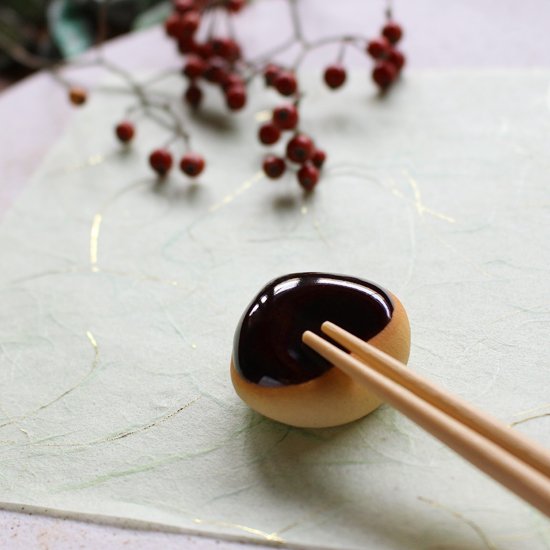 | イホシロ窯 Ihoshiro | 「栗」和菓子 筷子座