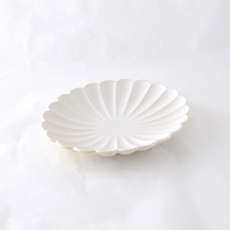 | Studio M'|  Blossom花形20cm 橢圓碟 (紫/ 粉紅 / 白)