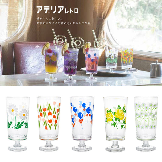 | ADERIA | 昭和時代 | 復古高腳玻璃杯