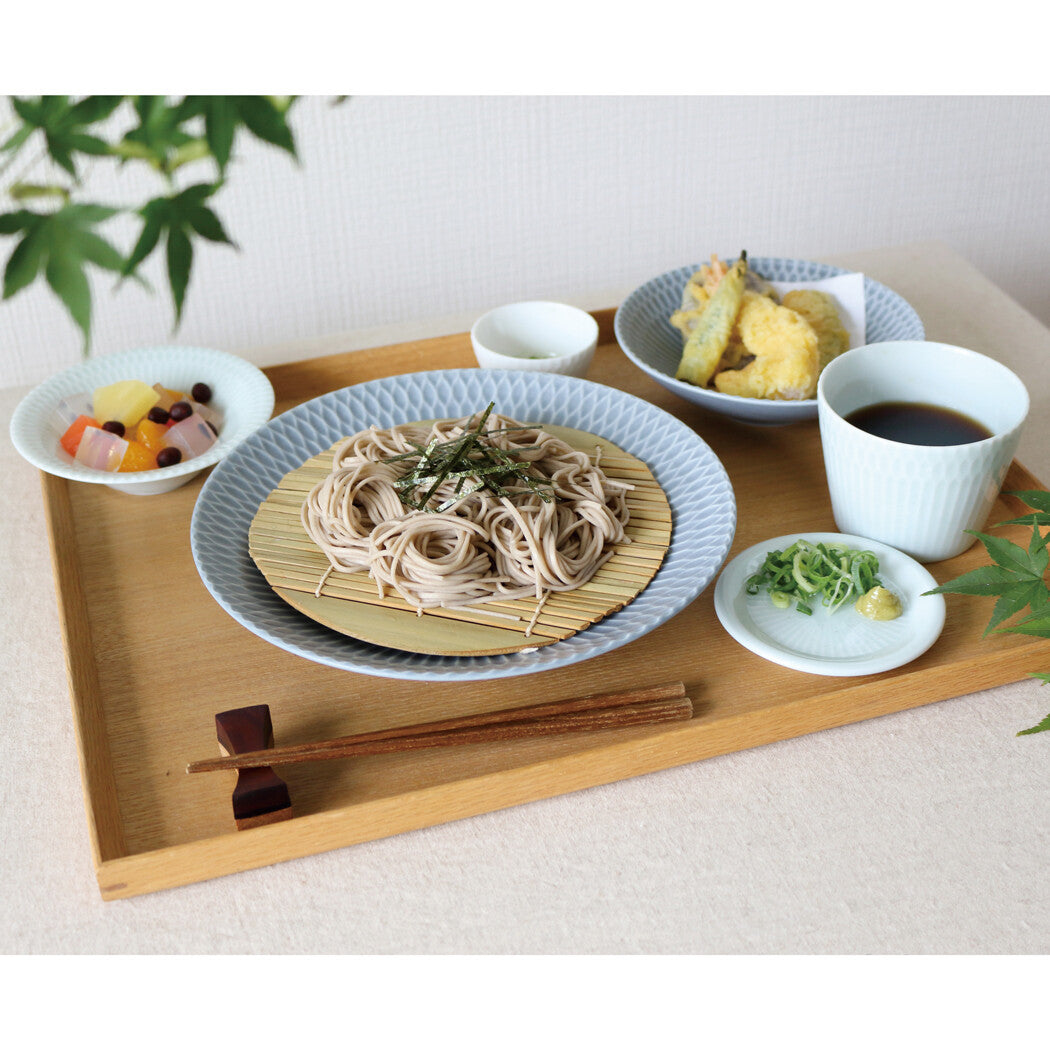 | 小田陶器 | 美濃燒 Sazanami 21cm盤碟 (2色)