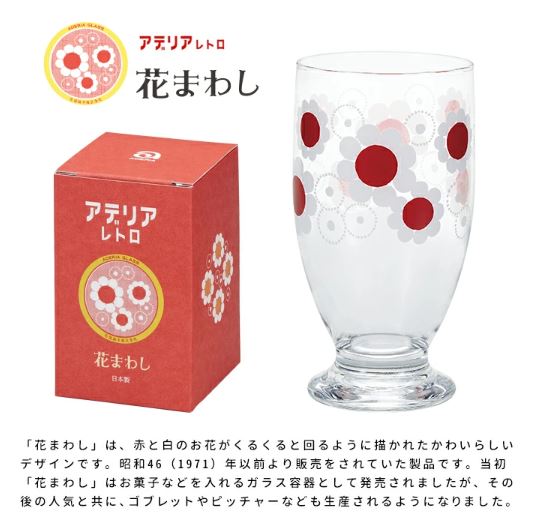 | ADERIA | 昭和時代 | 復古矮腳玻璃杯