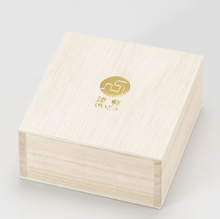 | 津輕琉璃|	爽華系列 金箔清酒杯 (附木盒)