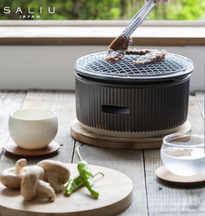 | SALIU| 陶瓷桌上燒烤爐 (Size L / Size S)