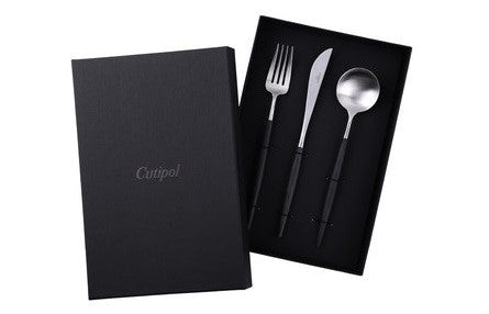 | Cutipol | GOA系列 黑金主餐具套裝 (主餐刀, 主餐叉, 主餐匙)