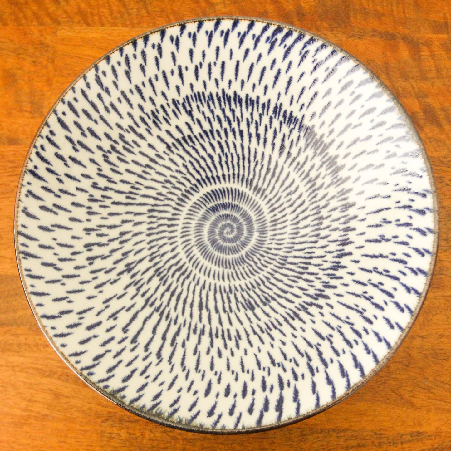 | 昭和製陶|	美濃燒 24.5cm 拉麵碗 (漩渦)