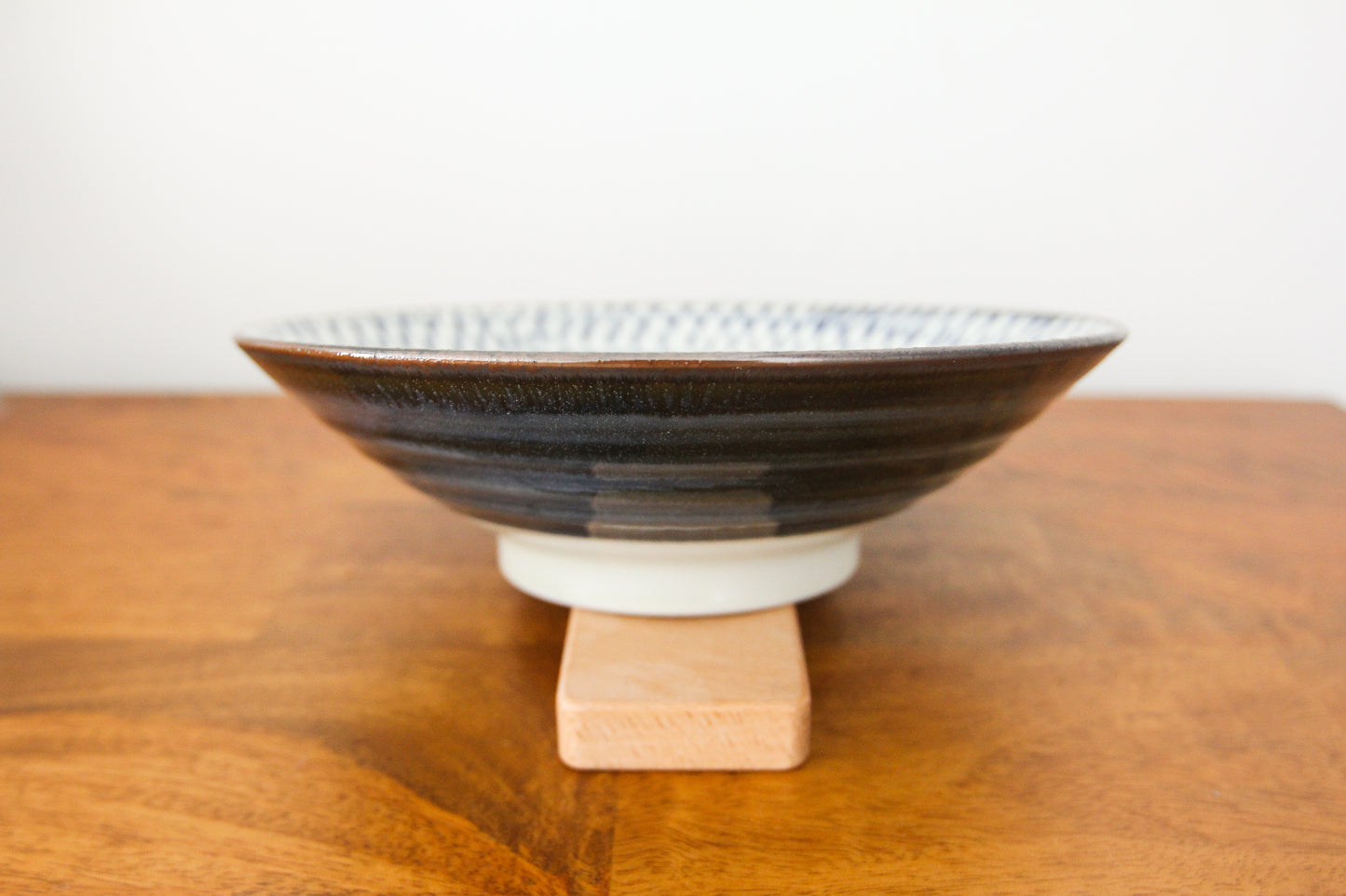 | 昭和製陶|	美濃燒 24.5cm 拉麵碗 (漩渦)