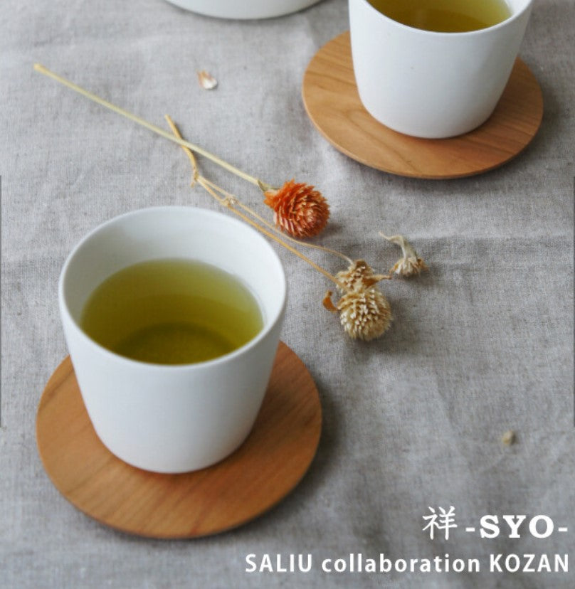 | SALIU | 祥 - SYO系列 美濃燒手工白瓷茶壺&茶杯禮盒套裝