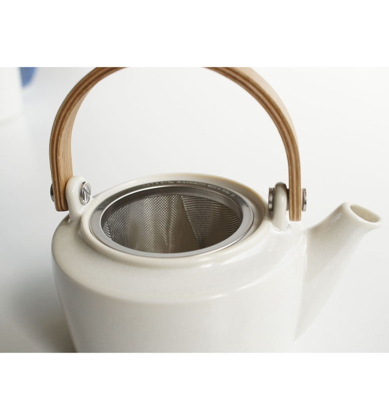 | SALIU | 祥 - SYO系列 美濃燒手工白瓷茶壺&茶杯禮盒套裝